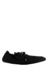 Prada Collapse Canvas Sneakers In Black