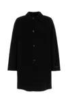 Prada Luxurious Cashmere And Wool Coat In Black