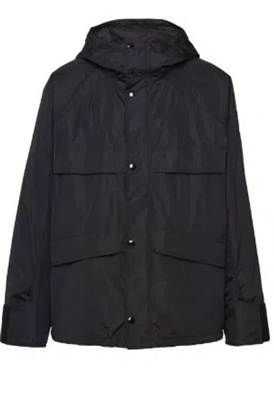 Prada Black Clothing Jacket In Blue