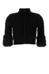 Prada Black Cotton Blend Jacket