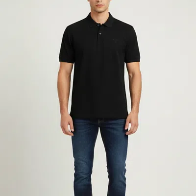 Pre-owned Prada Black Cotton Pique Polo T-shirt Xl