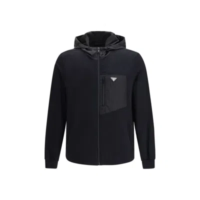 Prada Black Cotton Shell Jacket