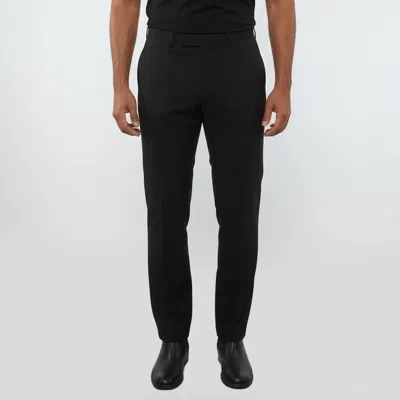 Pre-owned Prada Black Cotton Straight Fit Linea Rossa Trousers M