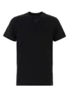 Prada Black Cotton T-shirt In Black