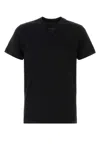 Prada Black Cotton T-shirt In Black