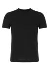 Prada Black Cotton T-shirt Set In F0002