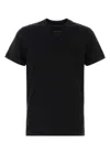 Prada Black Crew Neck T-shirt In Black