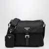 Prada Black Crossbody Bag In Re-nylon
