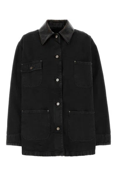 PRADA PRADA BLACK DENIM JACKET