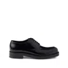 Prada Classic Derby Shoes In Black