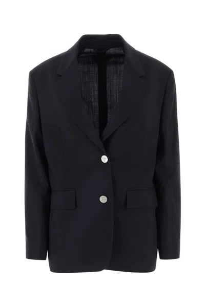 Prada Black Double Breasted Blazer