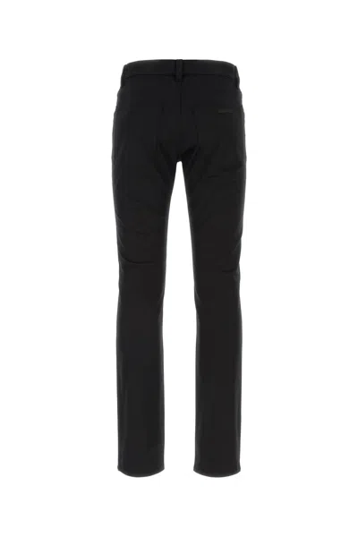 Prada Black Drill Chino Pant