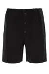 Prada Men's Pantalone In Black