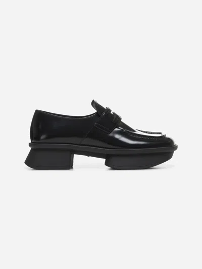 Prada Mocassini Equal In Pelle Nera Donna