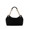 Prada Practical Fabric Shopping Handbag With 45 X 33 X 7 Cm Dimensions And 20 Cm Handle Drop In Black