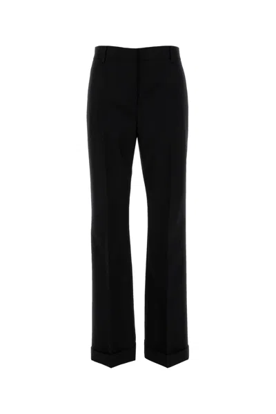 PRADA BLACK GABARDINE PANT
