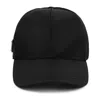 Prada Logo Baseball Hat In Black