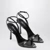 Prada Black High-heeled Sandals In Leather Women