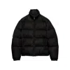 Prada Mens Black Medium-weight Re-nylon Down Jacket In Black