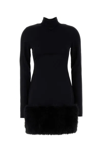 PRADA BLACK JERSEY DRESS