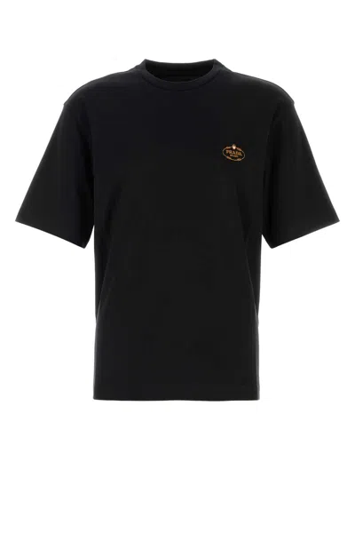 Prada Black Jersey T-shirt