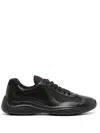 Prada Technical Sneakers Mesh Panels Rubber Sole In Multi