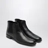 Prada Ankle Boots Elastic Side Panels Design In Black