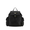 Prada Black Leather Backpack