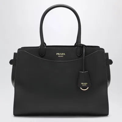 PRADA PRADA BLACK LEATHER BAG