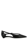 Prada Woman Black Flats In Nero