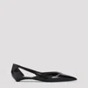 Prada Woman Black Flats In Black