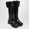 Prada Re-edition 1999 Equal Leather Knee Boots