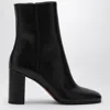Prada 85mm Zip-fastening Block-heel Boots In Black