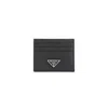 Prada Black Leather Card Holder