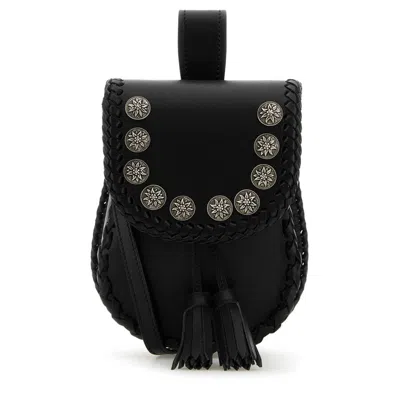 Prada Black Leather Crossbody Bag