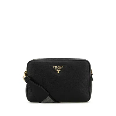 Prada Black Leather Crossbody Bag