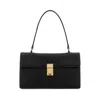 Prada Handbag Leather Structured Top Handle In Black