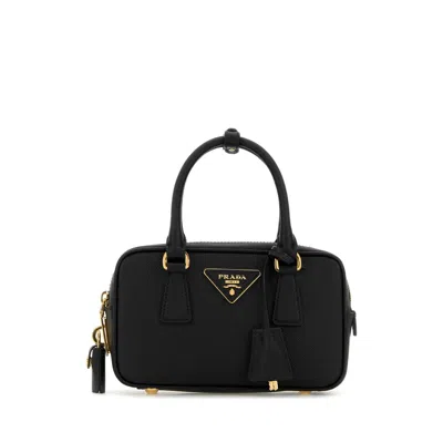 Prada Black Leather Handbag