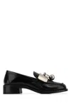 Prada Brushed Leather Loafers