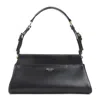 Prada Chic Top Handle Shoulder Bag With Gold Hardware In Black