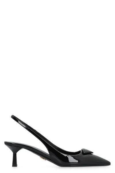 Prada Black Leather Pumps