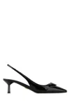 Prada Woman Black Pumps In Nero