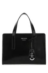 PRADA BLACK LEATHER RE-EDITION 1995 HANDBAG