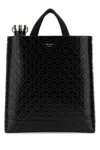 Prada Leather Shopping Bag With Detachable Water Bottle