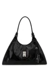 Prada Borsa Shopping Media In Pelle Nera Donna