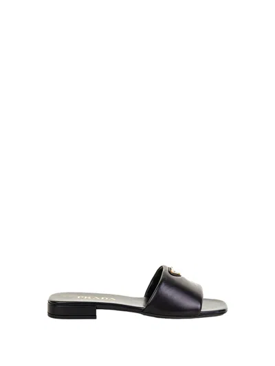 Prada Aeyde Black Leather Boots