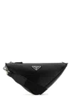 Prada Triangle Crossbody Bag In Smooth Leather