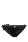 Prada Triangle Crossbody Bag In Smooth Leather