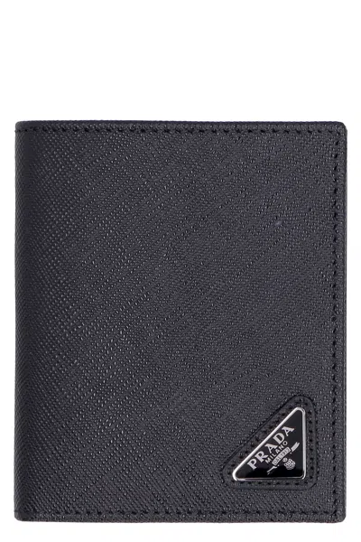 Prada Black Leather Wallet
