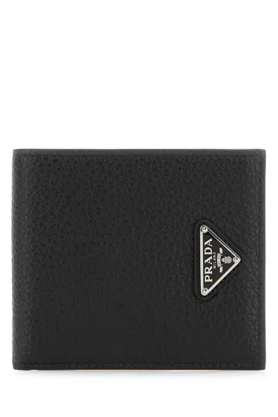 Prada Black Leather Wallet